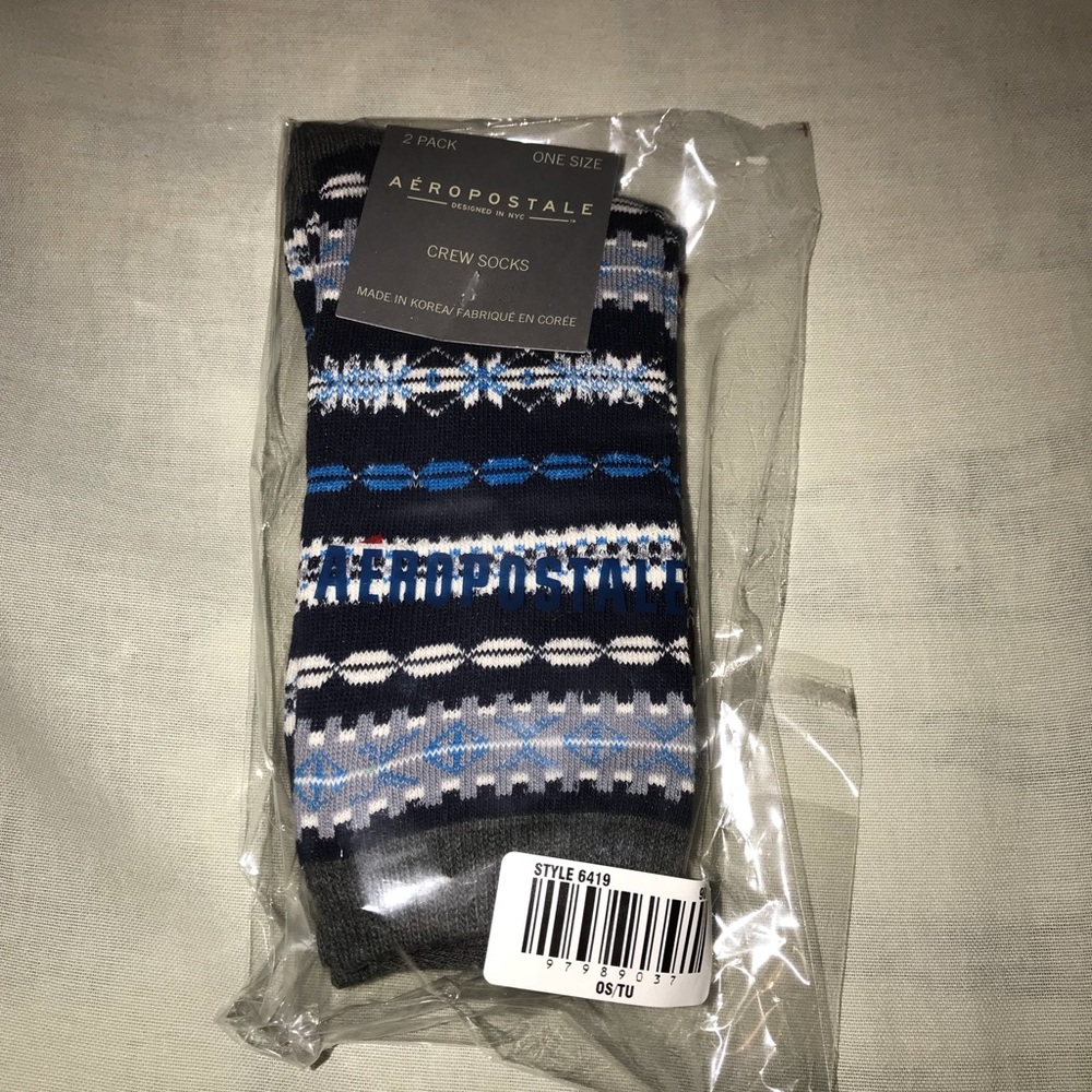 Winter themed crew socks from Aeropostale